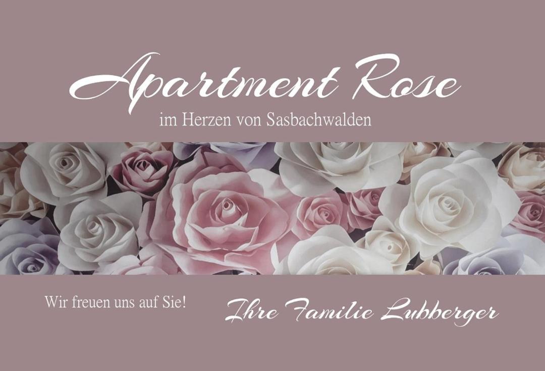 Apartment Rose Sasbachwalden Dış mekan fotoğraf
